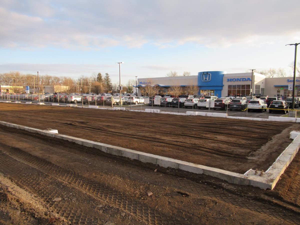Mohawk Honda expansion for a new 11,295 sq. ft. auto detail building