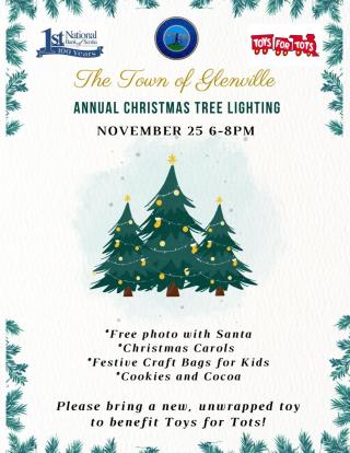 The Town of Glenville Annual Tree Lighting!