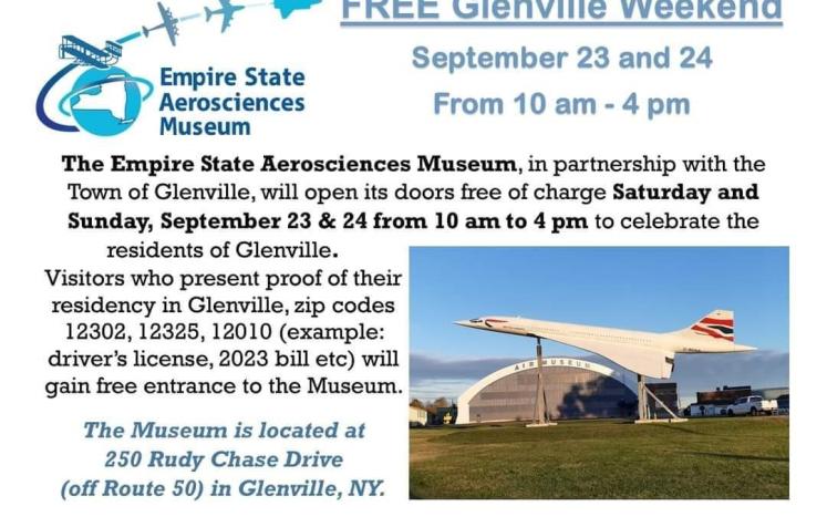 The Empire State Aerosciences Museum FREE Glenville Weekend